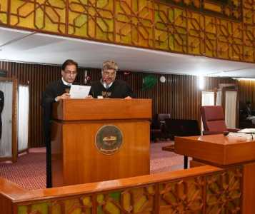 نو منتخب ڈپٹی اسپیکر قومی اسمبلی سید غلام مصطفیٰ شاہ نے سولہویں قومی اسمبلی کی ڈپٹی اسپیکر کی حیثیت سے حلف اٹھا لیا۔